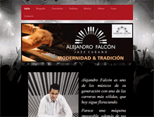 Tablet Screenshot of alejandrofalcon.com